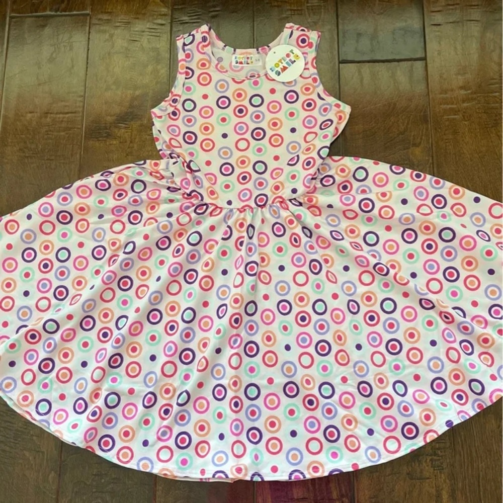*NWT* DotDotSmile Size 5/6 Tank Dress - Picture 1 of 4